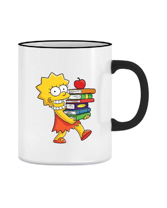 Puodelis Simpsonai Liza Puodelis Simpsonai Liza